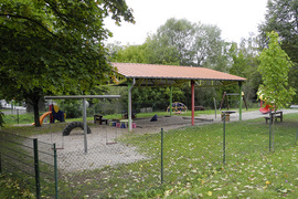 Kindergarten Blütenzauber, Spielbereich außen